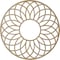 Ekena Millwork Cannes Wood Fretwork Pierced Ceiling Medallion, Hickory, 22"OD x 7 1/2"ID x 1/4"T CMWP22X22X0250CNHI - alternate 4